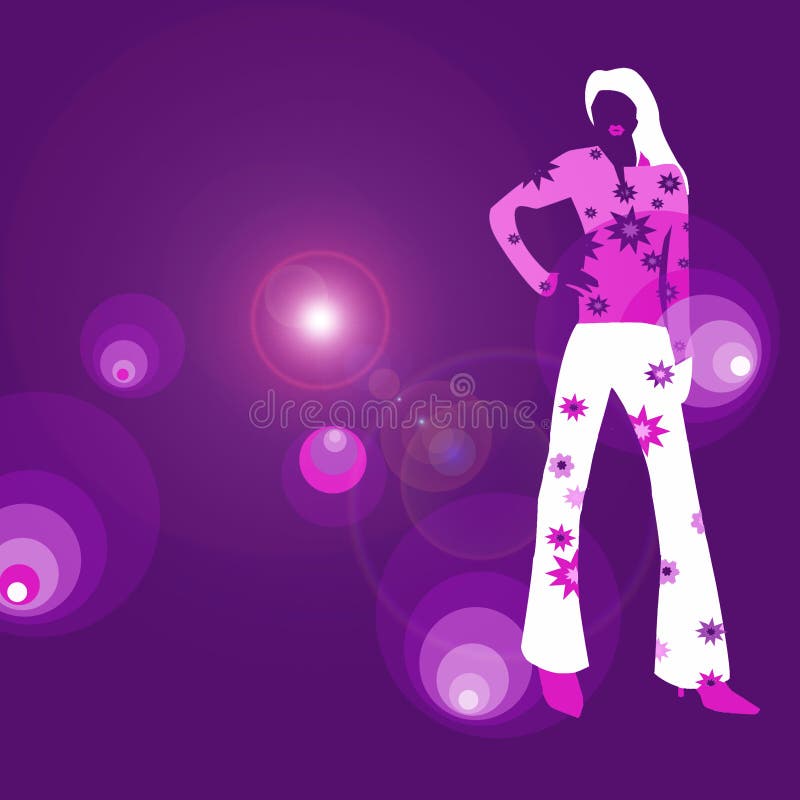 Diva de disco illustration libre de droits