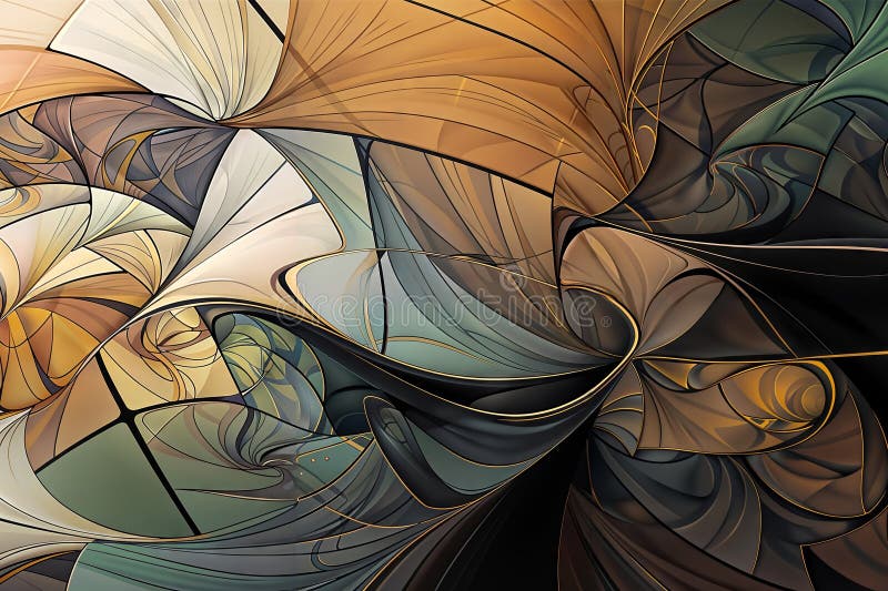 Abstract background with sea and waves. Vector illustration for your design. , generative ai stock image