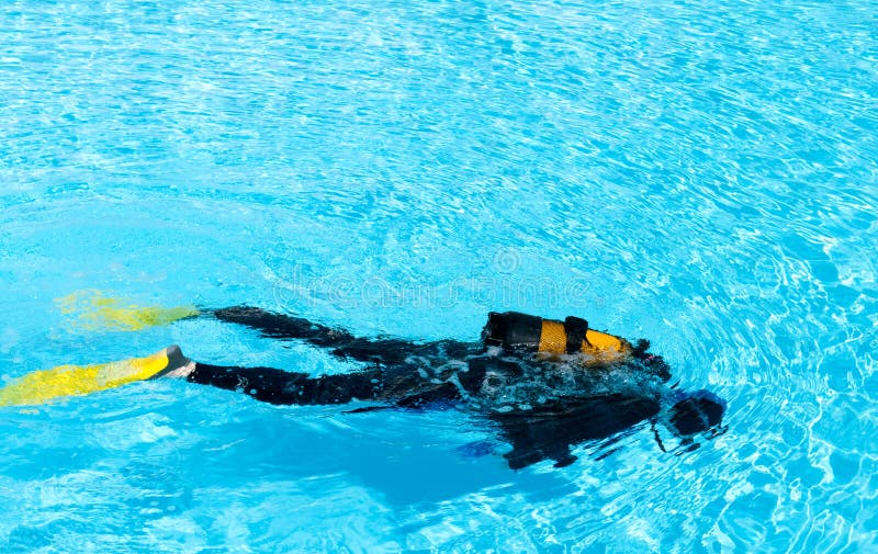 Diver Training stock image. Image of diver, scubadiving 35088453