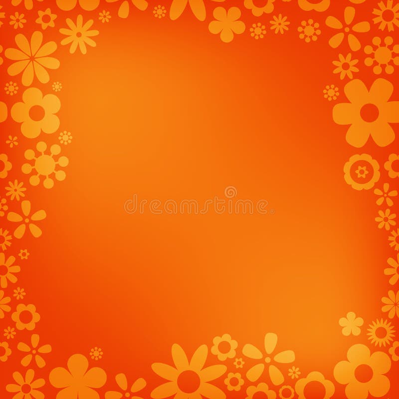 Diverse achtergrond van het bloemkader royalty-vrije illustratie Diverse achtergrond van het bloemkader royalty-vrije illustratie