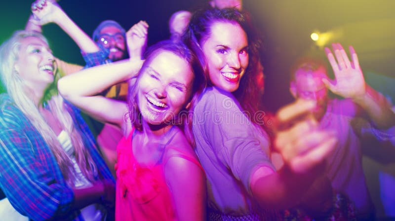Diverse Ethnic Friendship Party Leisure Happiness Concept Stock Photo ...