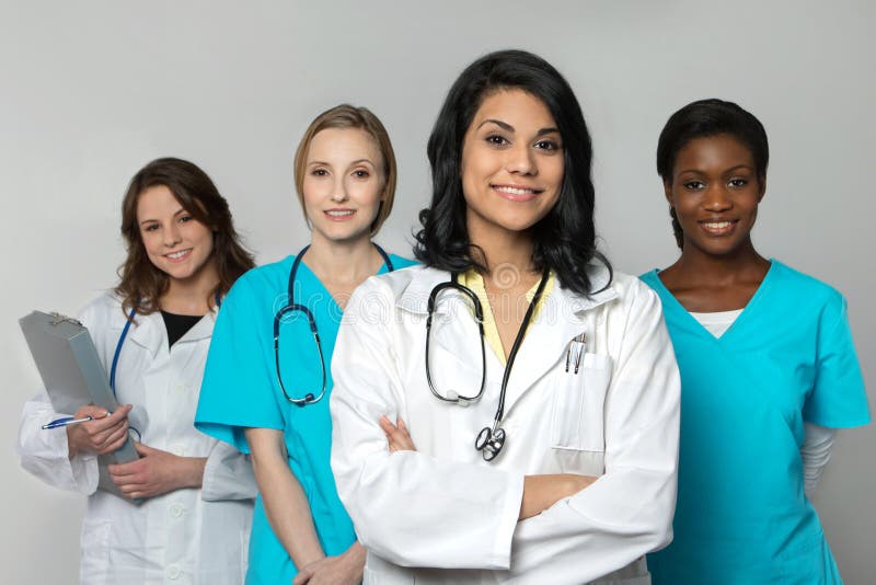 Diverse group of Health Care Professionals