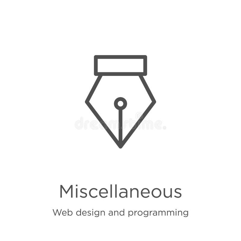 diverse symbolsvektor från rengöringsdukdesign och programmerasamling Tunn linje diverse illustration för översiktssymbolsvektor royaltyfri illustrationer diverse symbolsvektor från rengöringsdukdesign och programmerasamling Tunn linje diverse illustration för översiktssymbolsvektor royaltyfri illustrationer