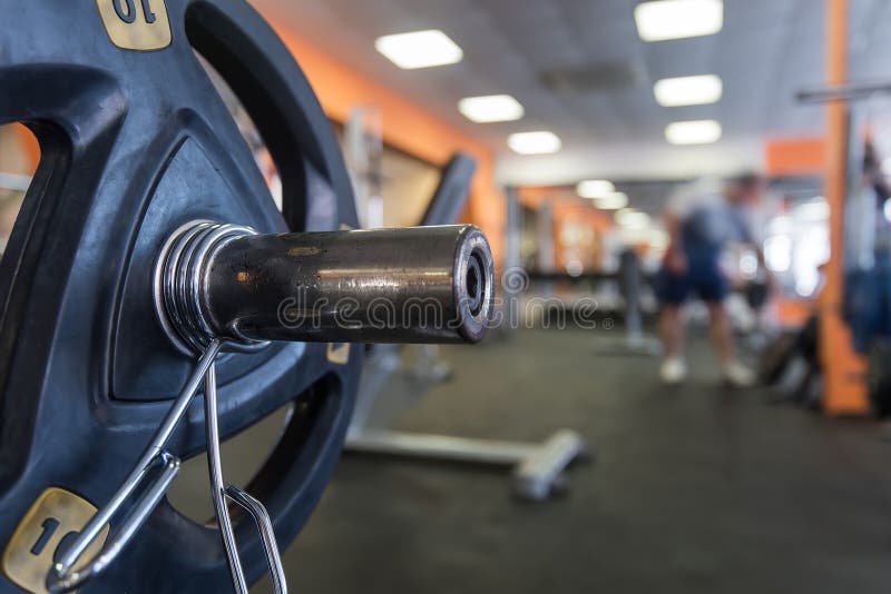 Diverse Training Equipment at the Gym Room Stock Image Image of