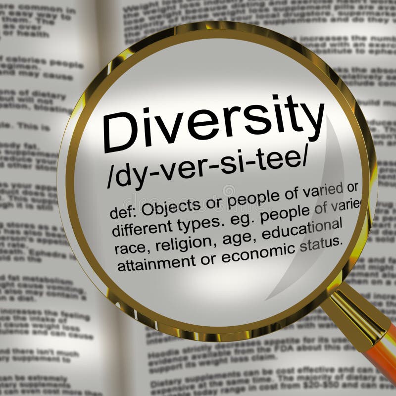 Diversity Concept Icon Meaning Variation and Difference 3d