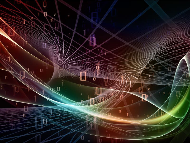 Diversity of Fractal Realms vector illustration