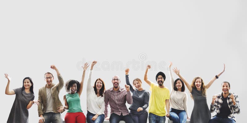 Diversity Friends Team Achievement Success Goals Concept