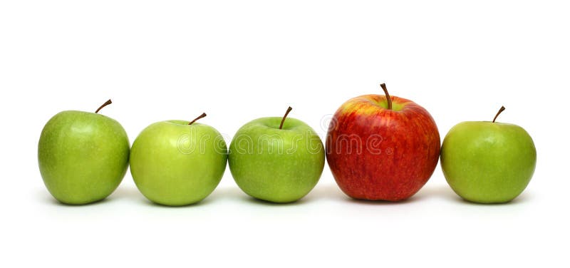 Diversos conceptos con las manzanas