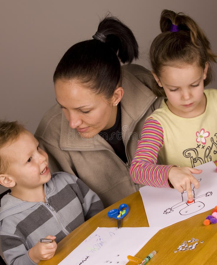Diversão em Família fotos de stock