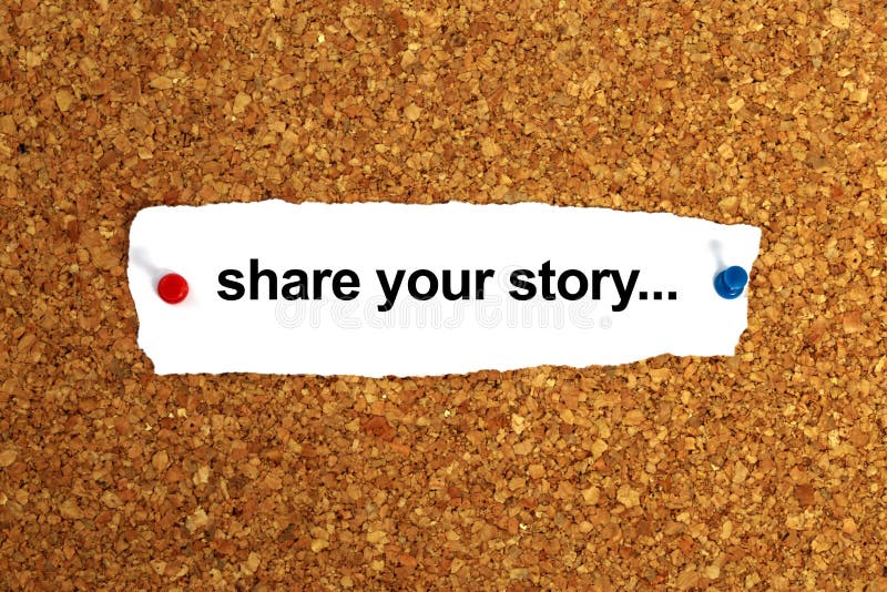 Share your story on white paper. Share your story on white paper