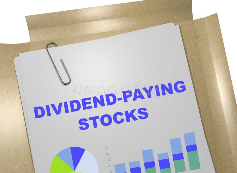 Dividend-Paying Stocks concept vector illustration Dividend-Paying Stocks concept vector illustration