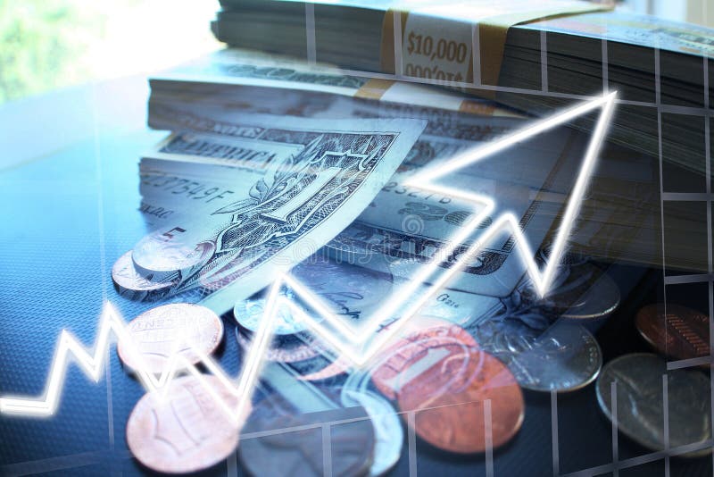 Dividenden & Kapitaalwinst door het Investeren in de Effectenbeurshoogte - kwaliteit stock foto Dividenden & Kapitaalwinst door het Investeren in de Effectenbeurshoogte - kwaliteit stock foto