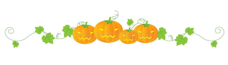 divider Halloween ilustracja wektor divider Halloween ilustracja wektor
