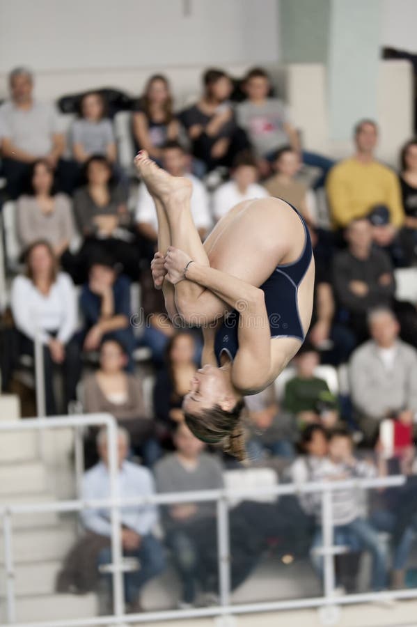 Diving Italian Indoor Championships Editorial Stock Photo Image of