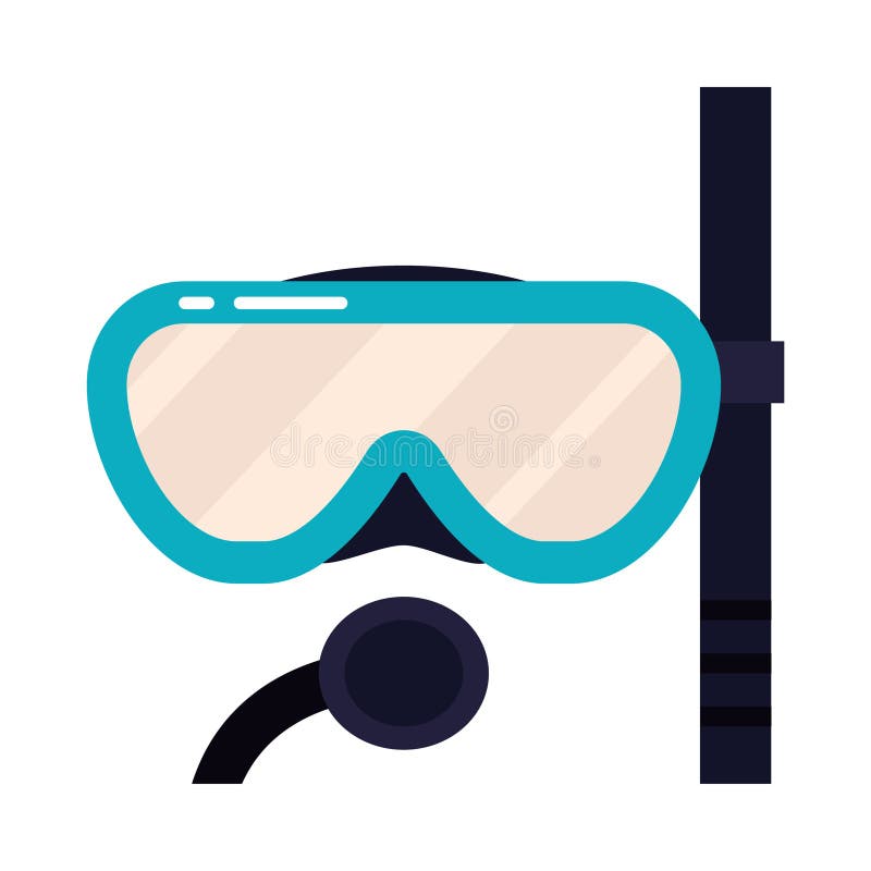Diving snorkel equipment stock vector. Illustration of diver 273111362