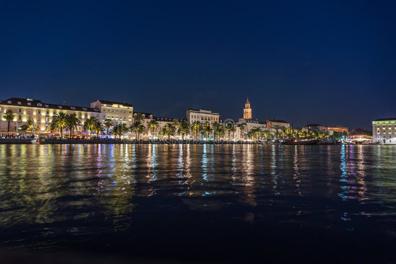Split É A Capital E Maior Cidade Do Condado De Split-dalmatia
