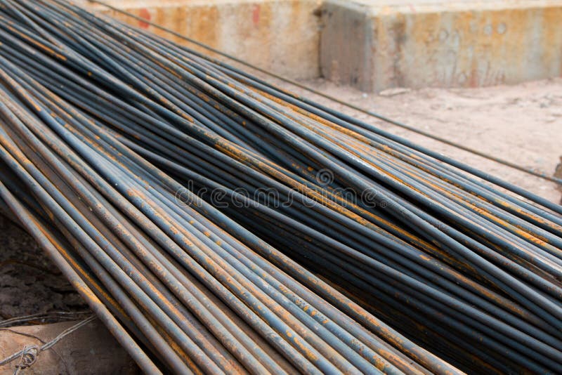 Rebar scrap stock photo. Image of form, rusty, engineering 33655820