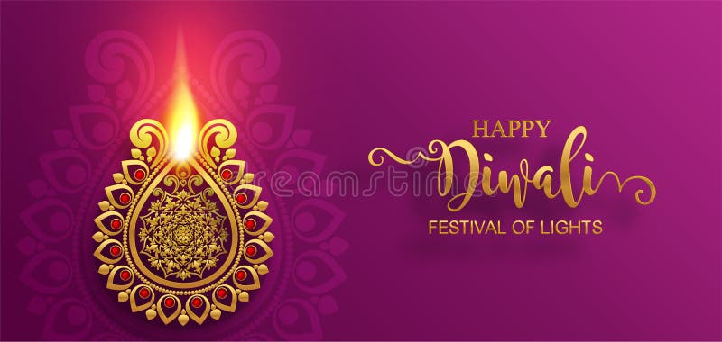Diwali, Deepavali or Dipavali the Festival of Lights. Stock Vector ...