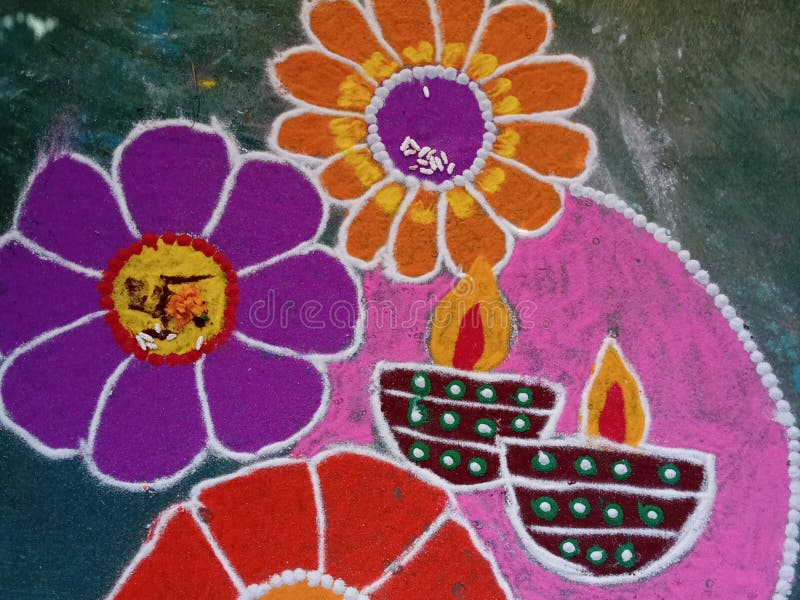 How to Make Rangoli Colours at Home