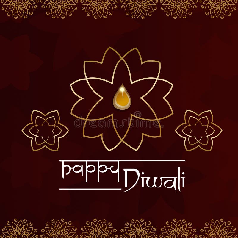 Diwali-Plakat vektor abbildung Diwali-Plakat vektor abbildung