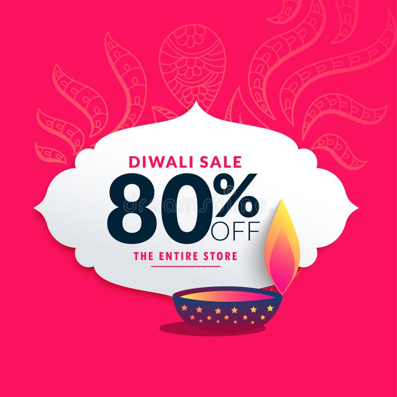 Diwali sale label and price discout banner design.