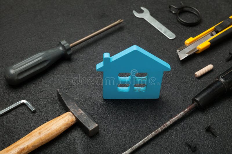 Diy Home Construction, Tool House Stock Photo Image of saving, work