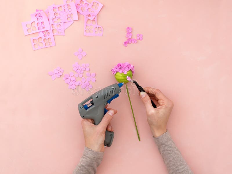 DIY Instruction. Making Flowers from Foamiran. Craft Tools and Supplies