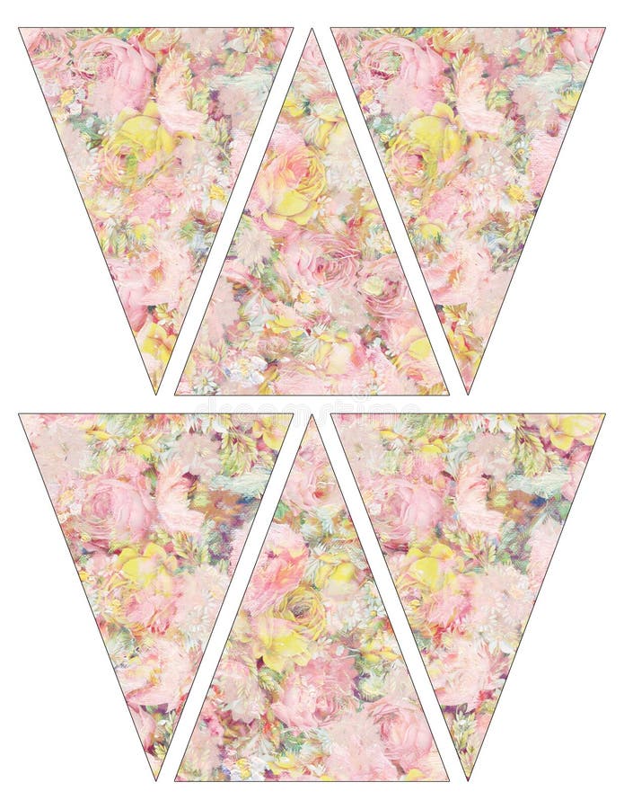 Pink Chic Age 30 Metallic Print Flag Bunting Pink Chic Age 30 Metallic Print Flag Bunting