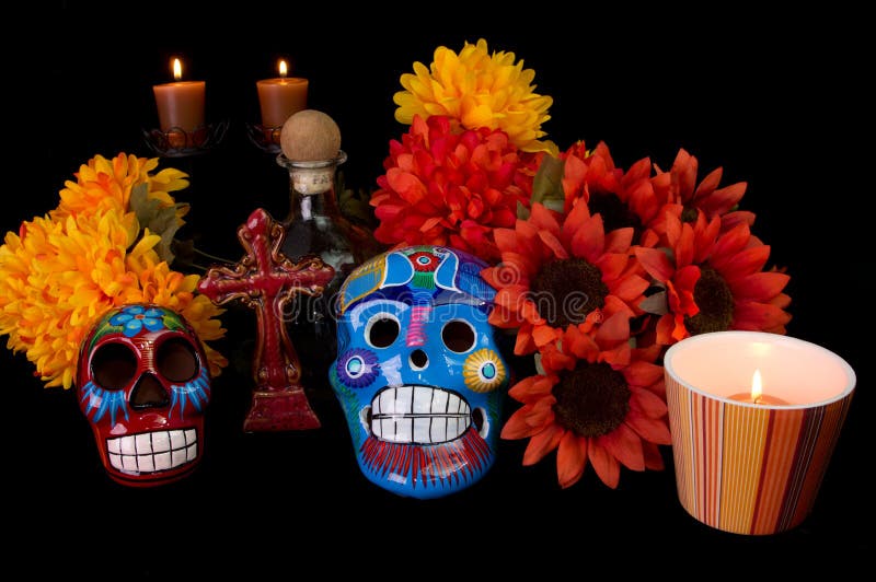 Diâmetro De Los Muertos (dia dos mortos) altera-se imagem de stock Diâmetro De Los Muertos (dia dos mortos) altera-se imagem de stock