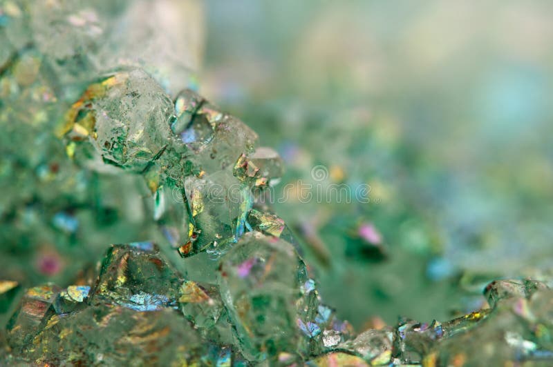 Dióxido de silicone da ágata SiO2 dos cristais Macro