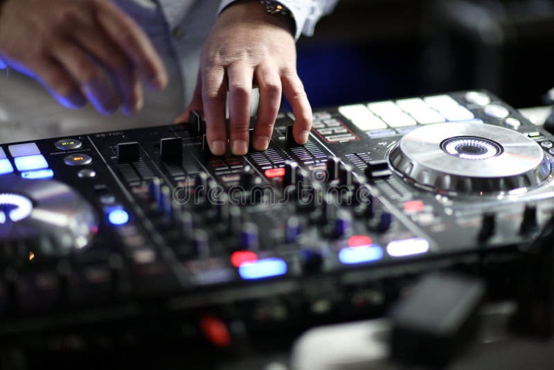 Dj hands stock photo. Image of instrument, entertainment 63187146