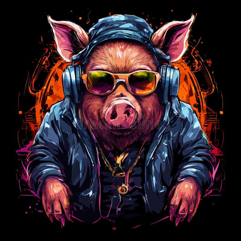 Pig Face Emoji Sunglasses Funny Chinese New Year 2019 Tee Pig Face Emoji Sunglasses Funny Chinese New Year 2019 Tee