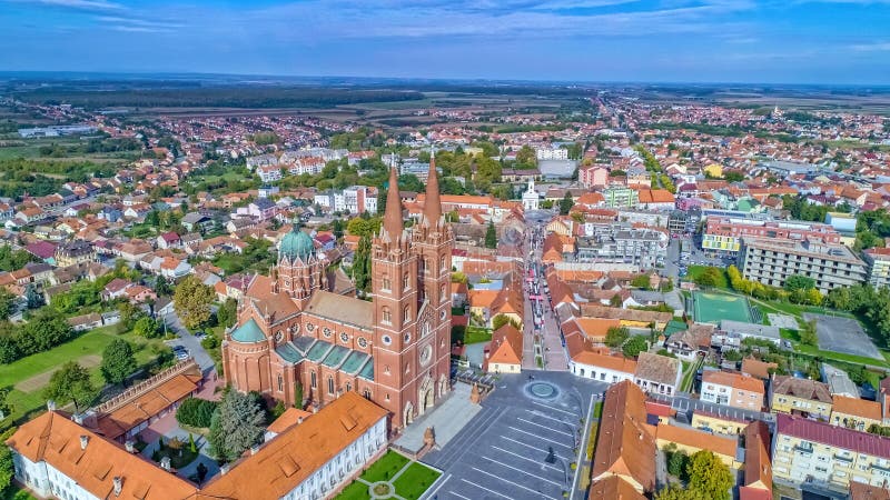 Djakovo aerial view