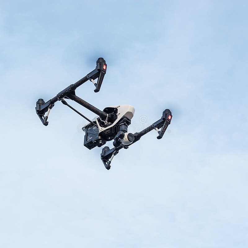 Dji Inspire 1 Flying stock photography Dji Inspire 1 Flying stock photography