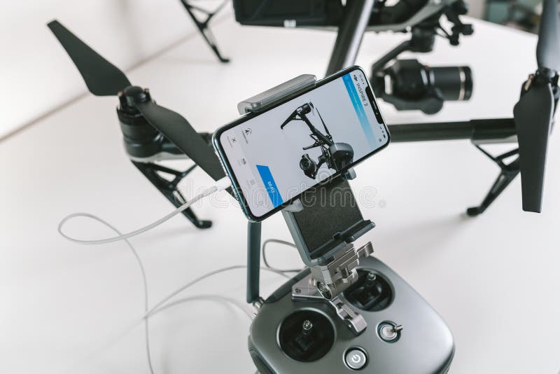 DJI Inspire 2 Professional Remote Controller Editorial Stock Image - Image of remote, robot: 195238629