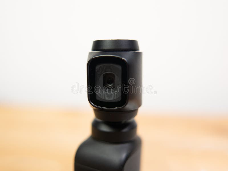 DJI Osmo Pocket handheld electronic gimbal camera. royalty free stock image