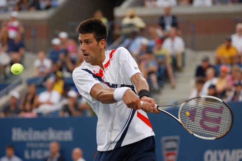 Djokovic Novak agli Stati Uniti apre 2007 (108) fotografie stock libere da diritti Djokovic Novak agli Stati Uniti apre 2007 (108) fotografie stock libere da diritti