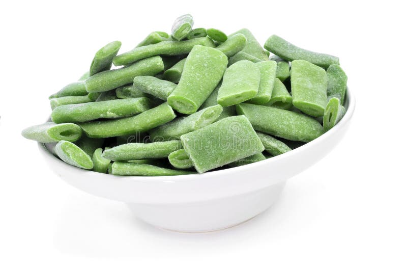 Download Djupfrysta haricot vert fotografering för bildbyråer. Bild av naturligt - 37349547