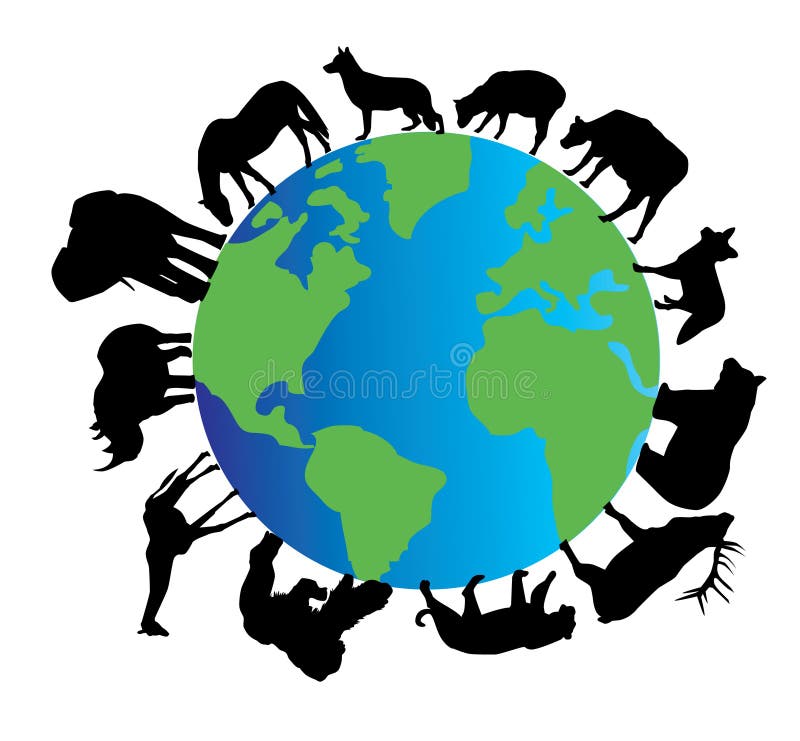 djura silhouettes stock illustrationer djura silhouettes stock illustrationer