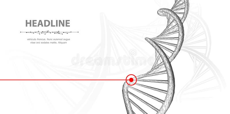 Dna Abstrakt polygonal f?r dna-molekyl f?r wireframe 3d spiral f?r spiral p? vit bakgrund royaltyfri illustrationer Dna Abstrakt polygonal f?r dna-molekyl f?r wireframe 3d spiral f?r spiral p? vit bakgrund royaltyfri illustrationer