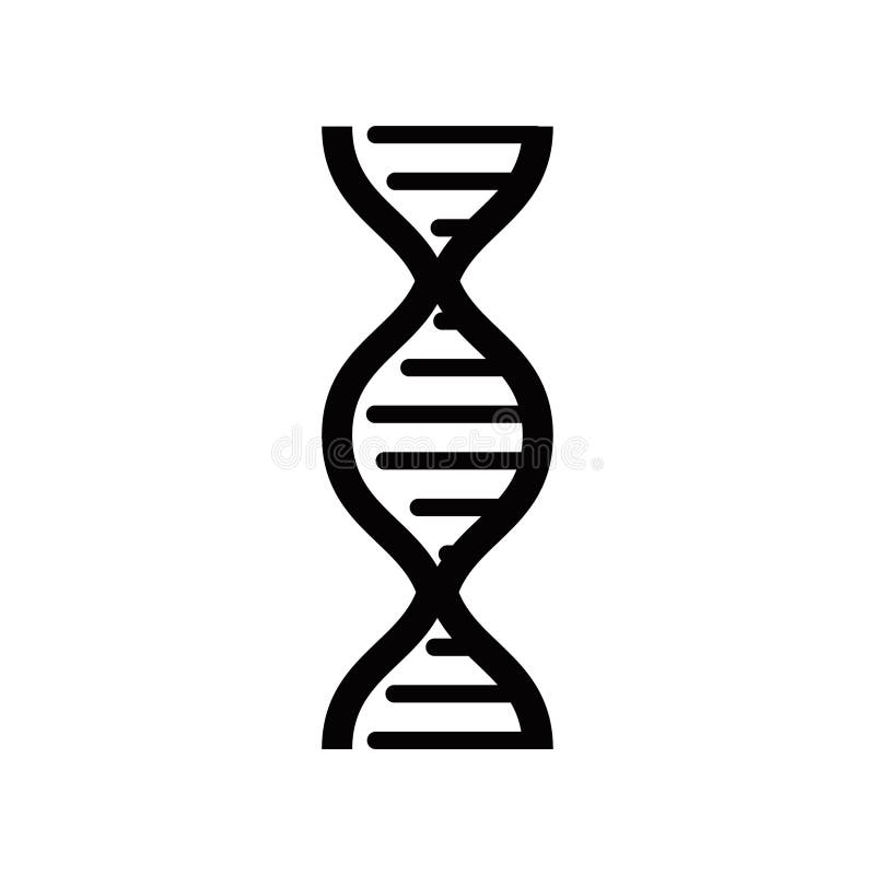 DNA icon vector. Modern simple flat life evolution sign isolated. Business, internet concept. Trendy vector biology gene vector illustration DNA icon vector. Modern simple flat life evolution sign isolated. Business, internet concept. Trendy vector biology gene vector illustration