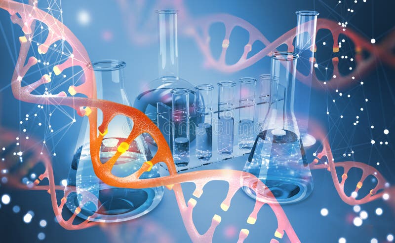 DNA microbiología Laboratorio científico Estudios del genoma humano