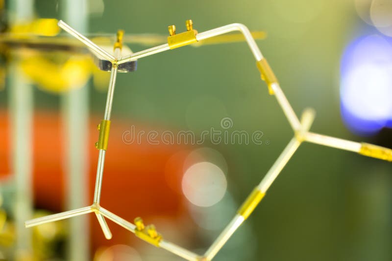DNA molecule laboratory lab test royalty free stock photos