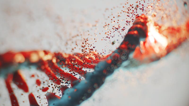 The DNA spiral, the movement of molecules in the microcosm, the evolution of life and the formation of the genetic code of living organisms, 3d concept. Code division stock images, royalty-free photos and pictures