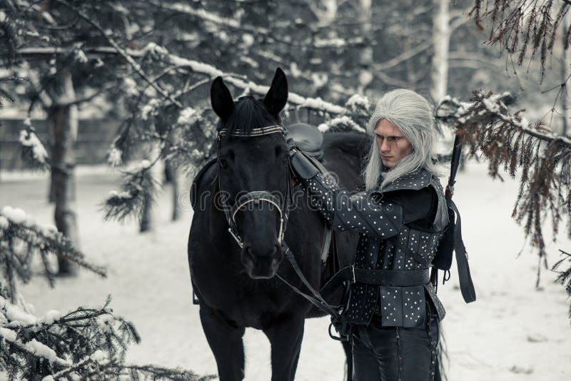 Cosplayers in Image of a Characters Geralt of Rivia and Yennefer of  Vengerberg from the Game or Film the Witcher in Winter Forest Editorial  Photo - Image of dnipro, cosplay: 172112241