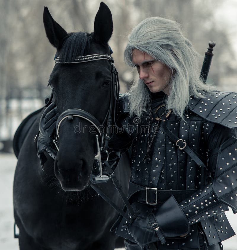 Cosplayer in Image of a Character Yennefer of Vengerberg from the Game or  Film the Witcher in Winter Forest at Sunset Editorial Stock Photo - Image  of dnipro, netflix: 172111433