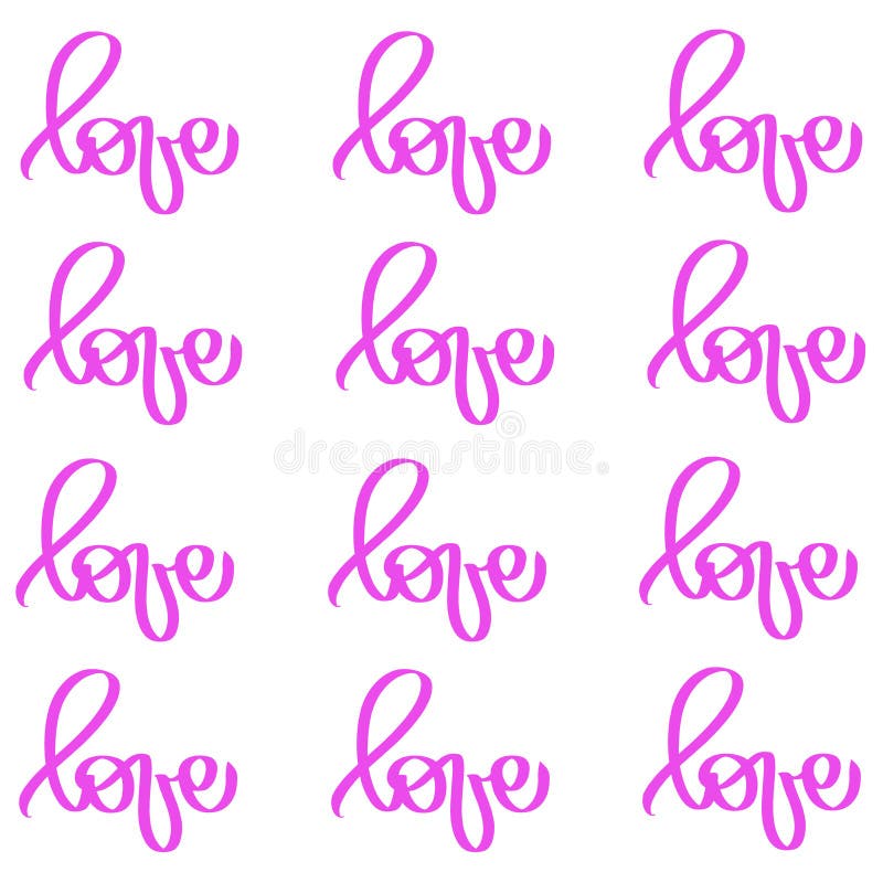 Do amor da palavra teste padrão para sempre O s?mbolo rom?ntico ligado, junta-se, paix?o e casamento Molde para o t-shirt, cartão ilustração stock Do amor da palavra teste padrão para sempre O s?mbolo rom?ntico ligado, junta-se, paix?o e casamento Molde para o t-shirt, cartão ilustração stock