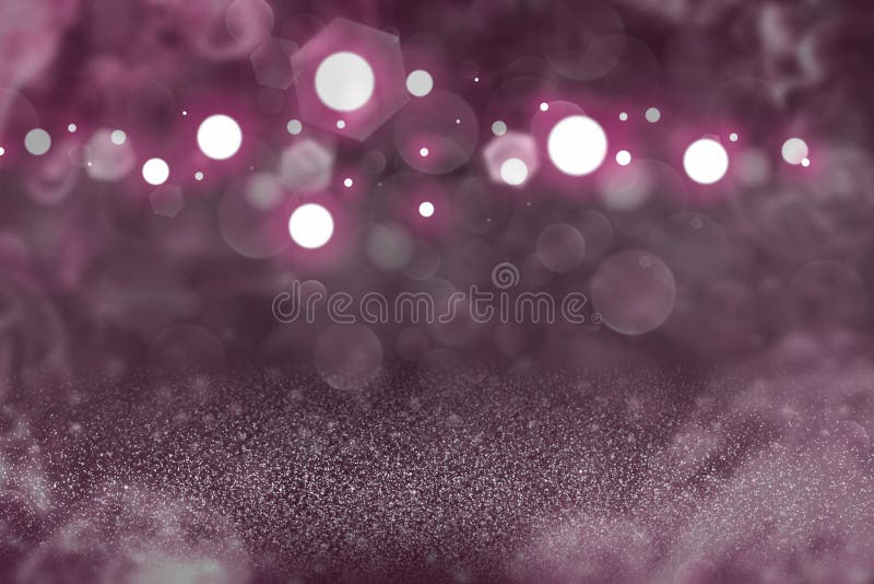 Do bokeh defocused brilhante bonito das luzes do brilho do rosa fundo abstrato, textura do modelo do festival com espaço vazio pa imagem de stock Do bokeh defocused brilhante bonito das luzes do brilho do rosa fundo abstrato, textura do modelo do festival com espaço vazio pa imagem de stock