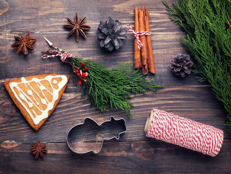 Do Natal vida ainda Acima da vista fotografia de stock Do Natal vida ainda Acima da vista fotografia de stock