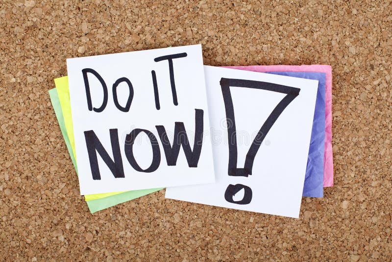 Do it now, time for action concept note